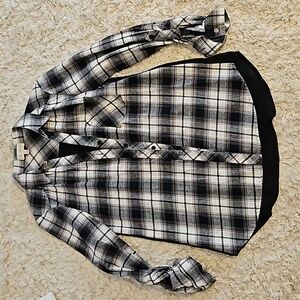 Plaid/flannel top